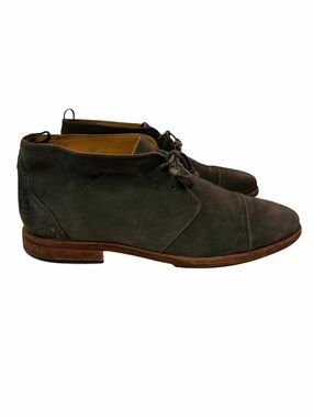 J Shoes Torre Sacchetto Chukka Ankle Boot Mens Size 9.5 Gray Suede Cap Toe Lace